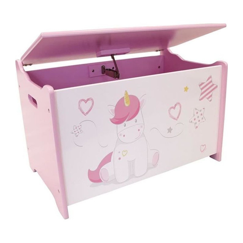 Fun House Unicorn chest has wooden toys for child