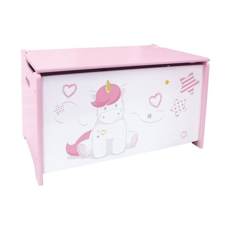 Fun House Unicorn chest has wooden toys for child