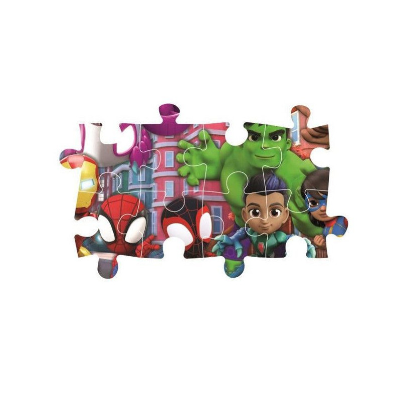CLEMENTONI - 24 pieces Maxi - Spidey and his extraordinary friends