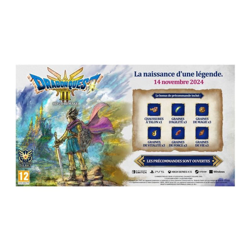 Dragon Quest III Hd-2d Remake - PS5 Game