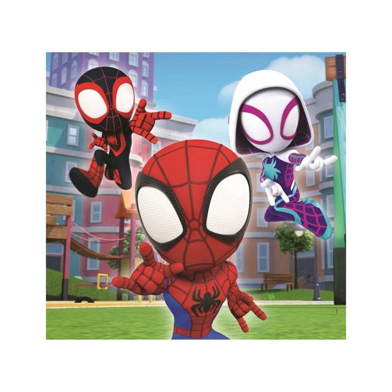 CLEMENTONI - 3x48 pieces - Spidey and his extraordinary friends