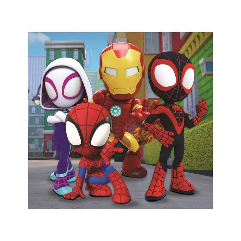 CLEMENTONI - 3x48 pieces - Spidey and his extraordinary friends