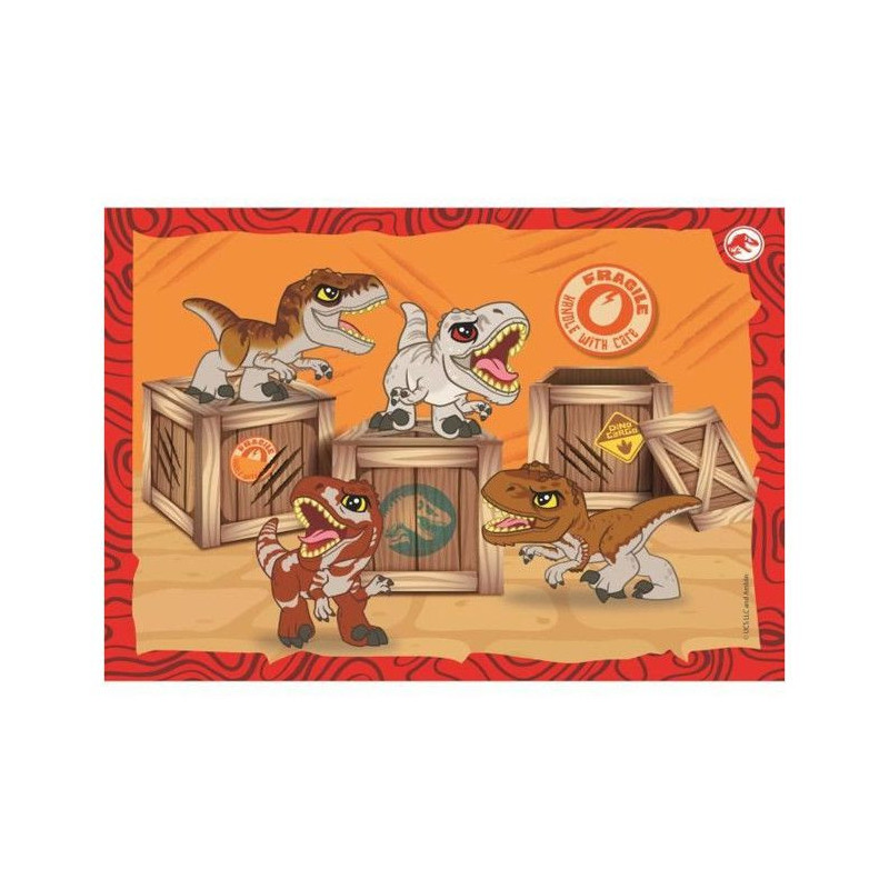 CLEMENTONI 4 in 1 Jurassic World Puzzle