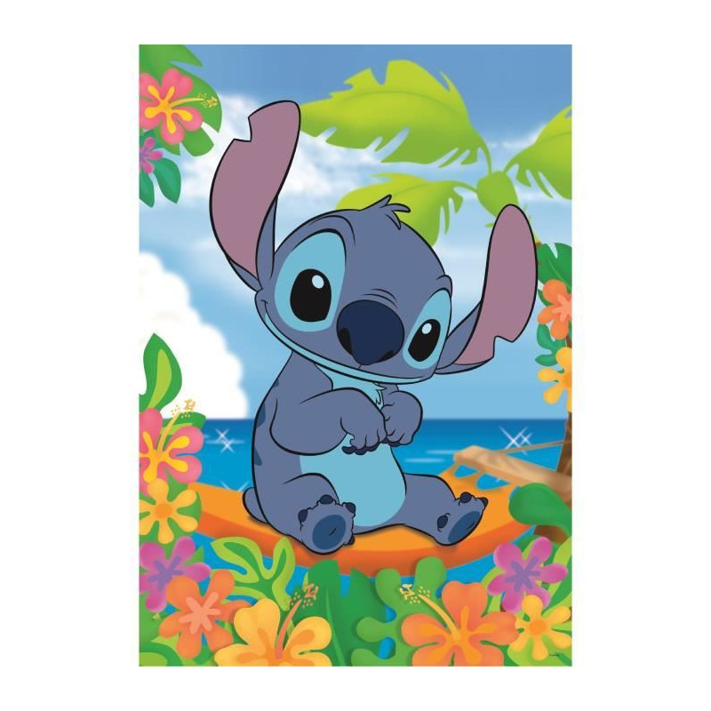 Puzzle - CLEMENTONI - Stitch - 104 pieces - Cartoons and comics - Chil