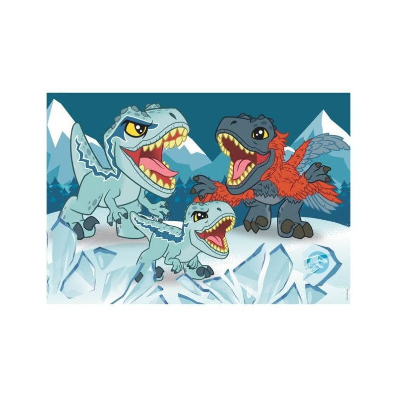 CLEMENTONI - 2x20 pieces - Jurassic World