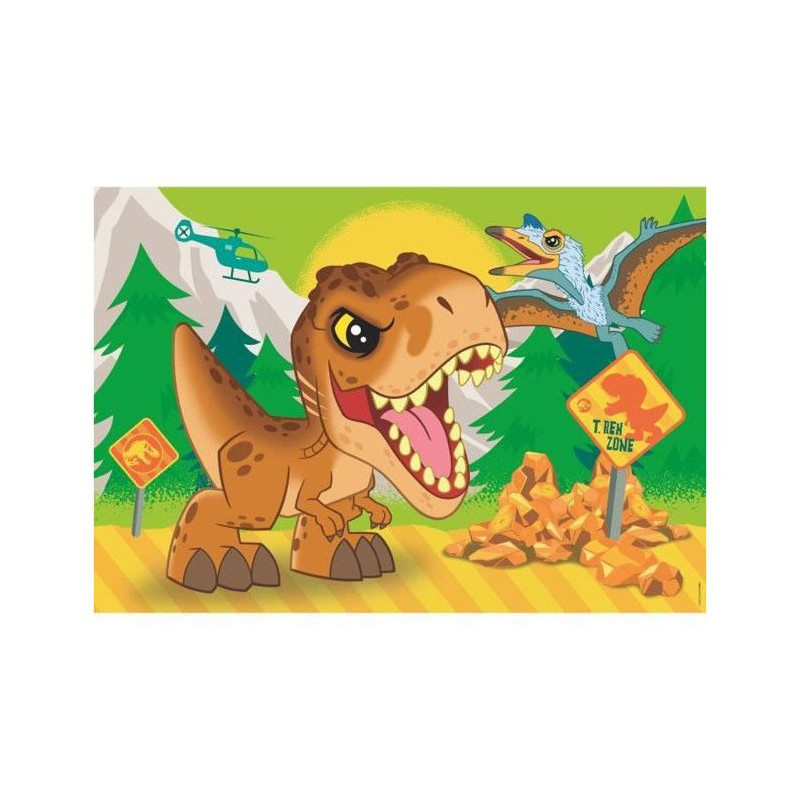 CLEMENTONI - 2x20 pieces - Jurassic World