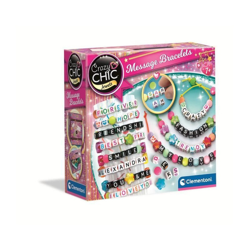 Clementoni - Crazy Chic - Message bracelets