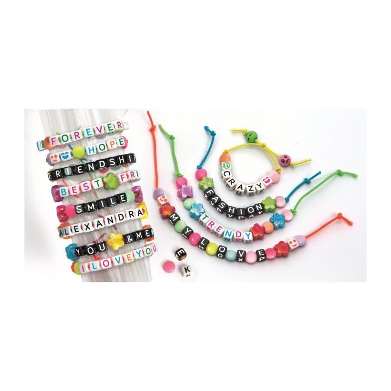 Clementoni - Crazy Chic - Message bracelets
