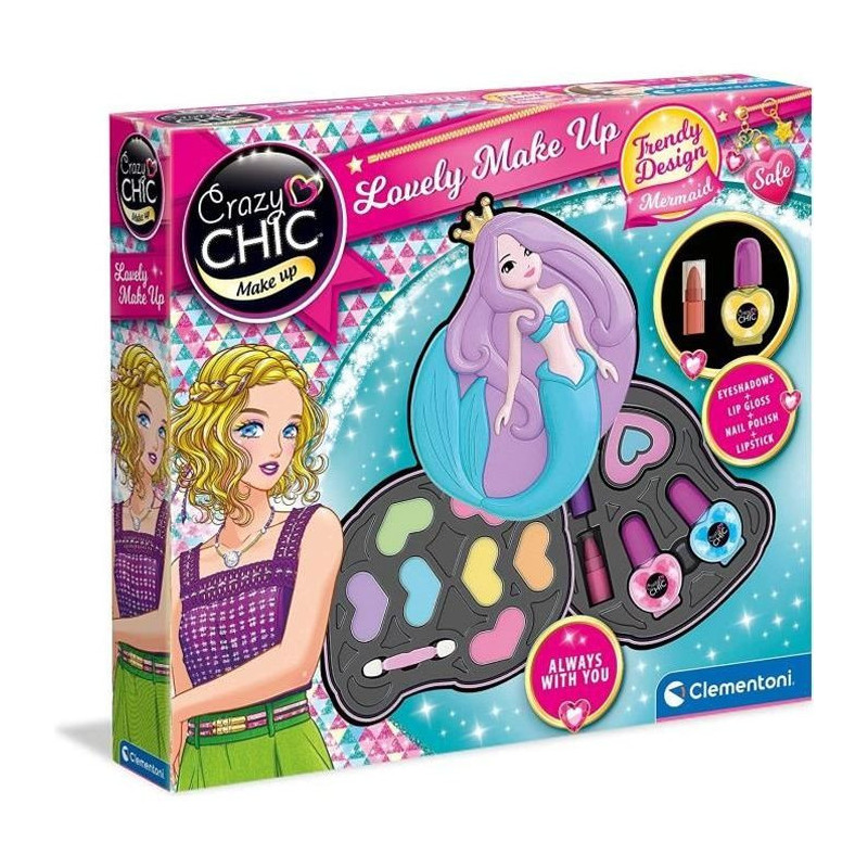 Clementoni - Crazy Chic - Sirene Makeup Palette