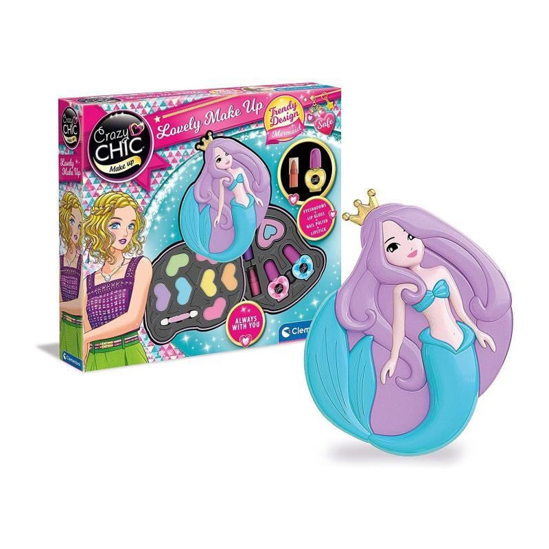 Clementoni - Crazy Chic - Sirene Makeup Palette