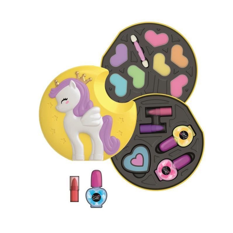 Clementoni - 18643 - Unicorn Makeup Palette (A2x3)