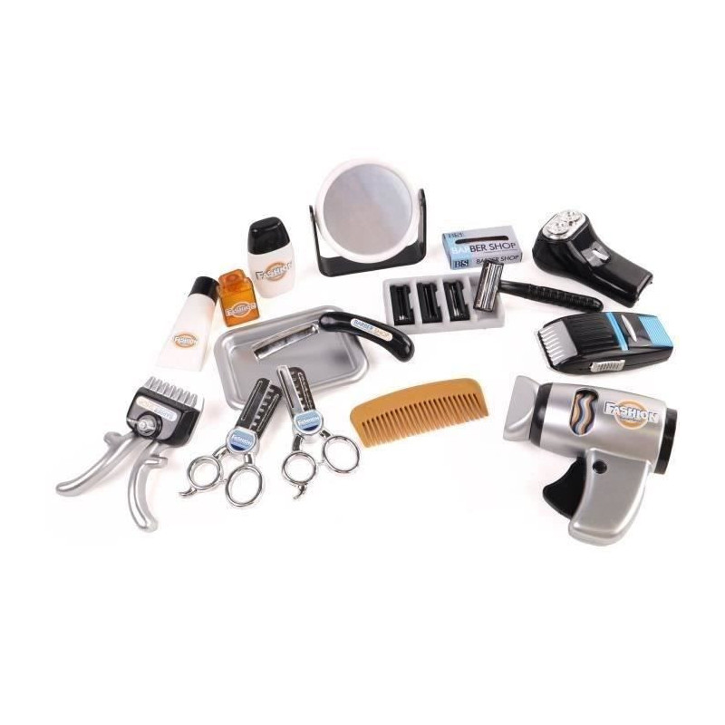 Hairdresser Set - Barber Pretend Play - CLEMENT CLEMENTINE - Clippers,