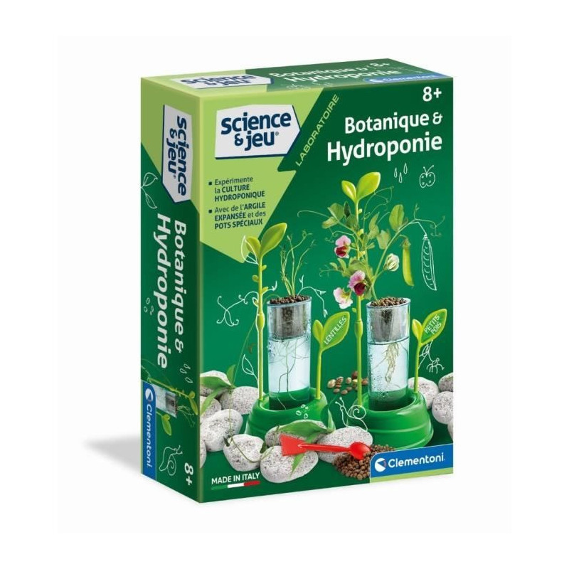 CLEMENTONI Science & Game - Botany and Hydroponics - Scientific Game