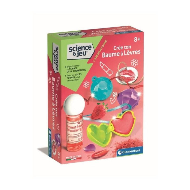 CLEMENTONI Science & Jeu - Lip balms - Scientific game