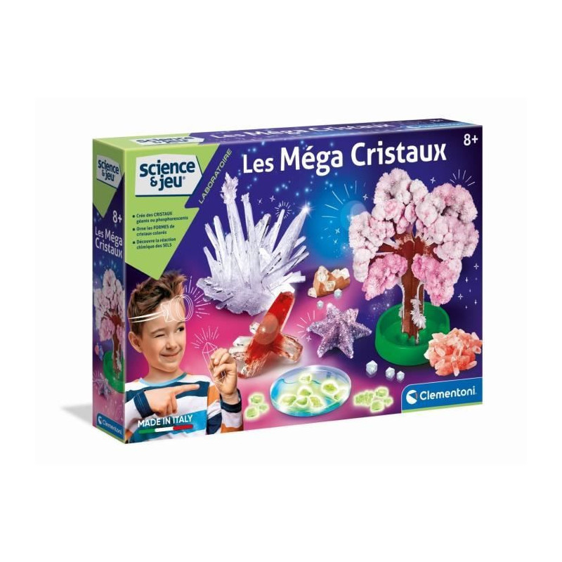 CLEMENTONI - 52490 - The mega crystals