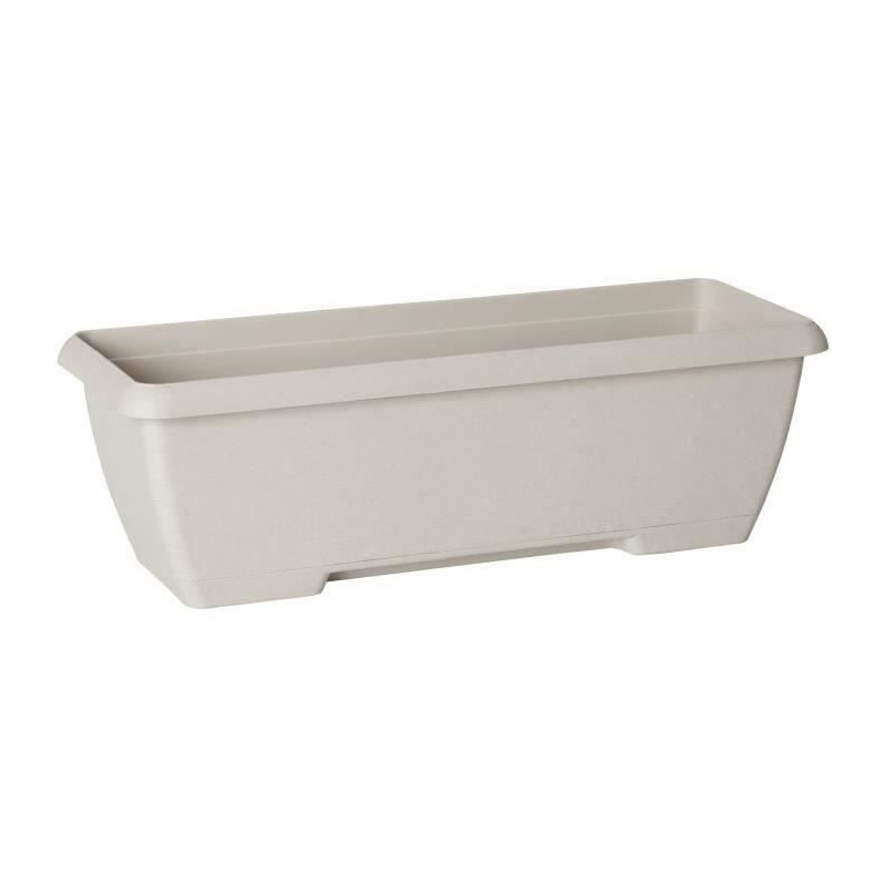 Planter - GARDEN ID Teramo - White 60 cm - Solidity - Integrated water