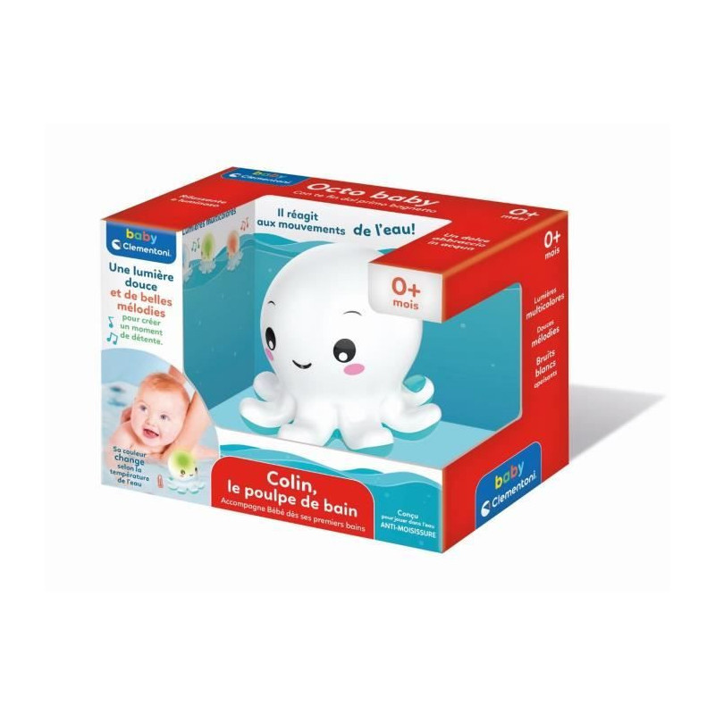 Clementoni - 52571 - Colin, the bathing octopus
