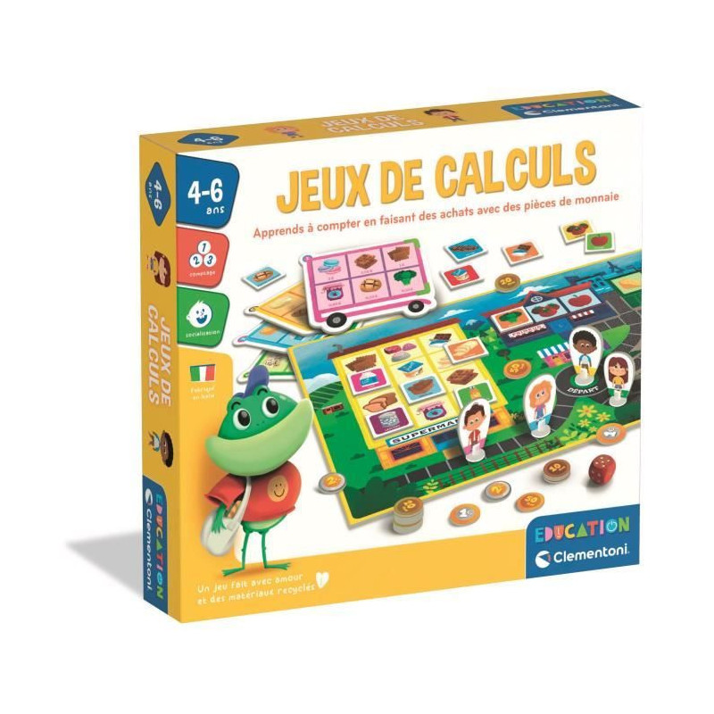 CLEMENTONI calculation games