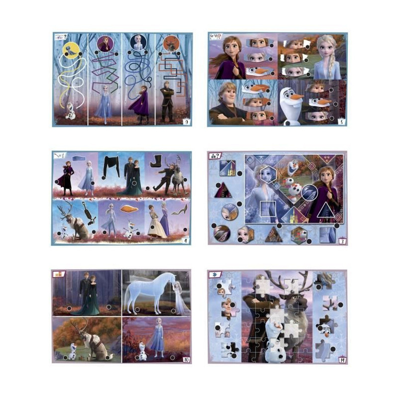 CLEMENTONI - Educational desk - Frozen