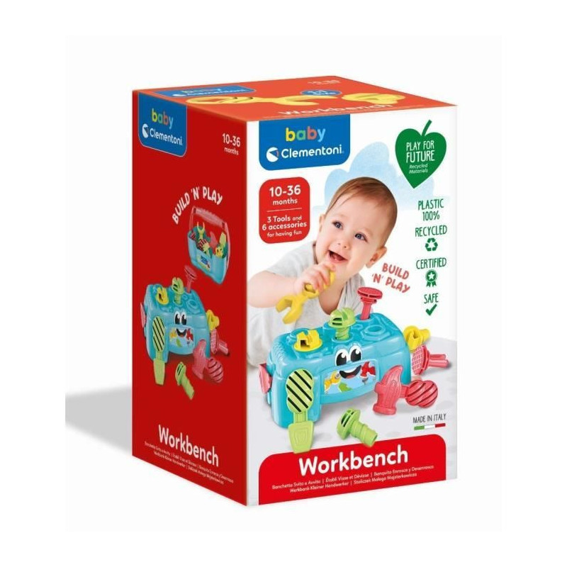 CLEMENTONI Baby - DIY workshop - Early learning game