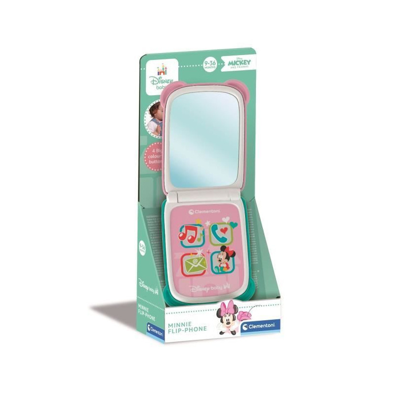 CLEMENTONI - Flip Phone - Minnie