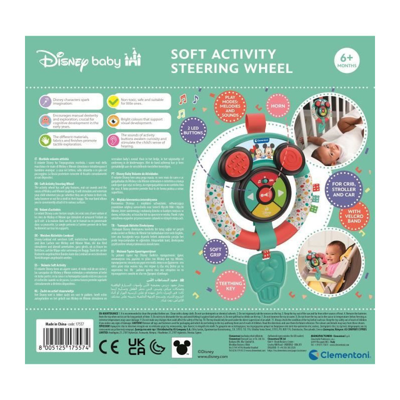 CLEMENTONI - Activity Wheel - Disney