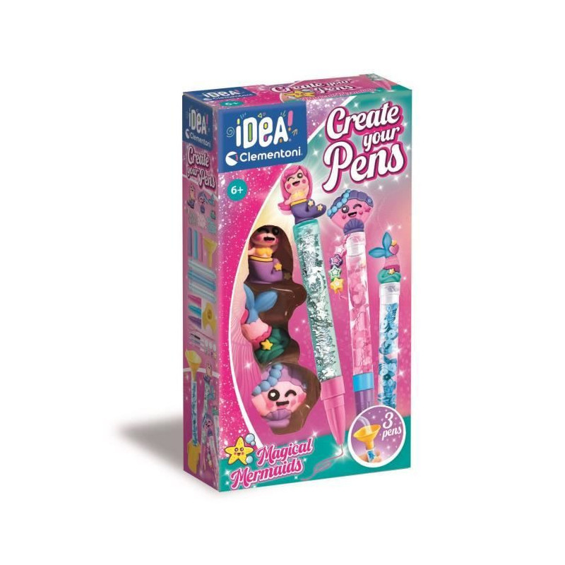 CLEMENTONI - Create your pens - Magical Mermaids