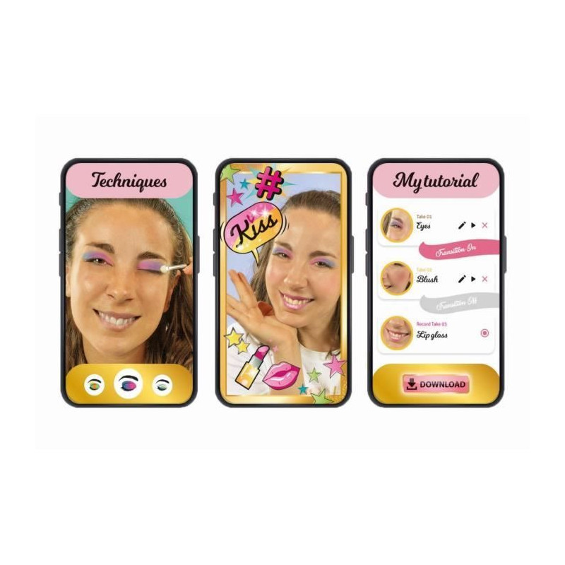 Clementoni - Makeup workshop - Make-up studio - Dedicated application