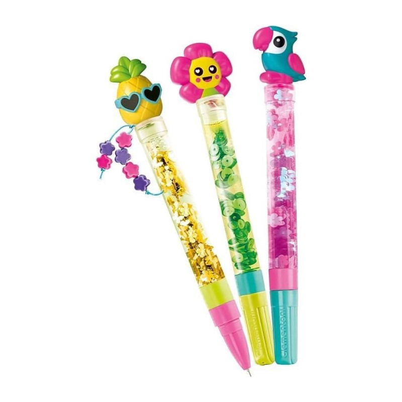 Clementoni - Create your pens - Mini Pen Workshop - Tropical theme - 3