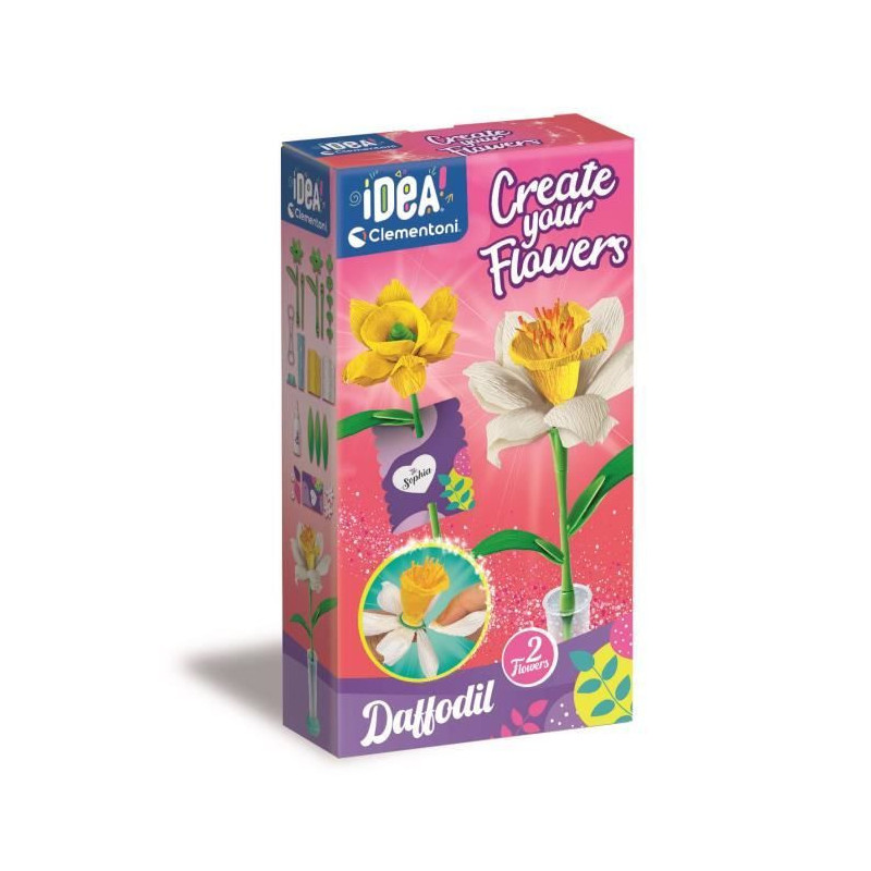 CLEMENTONI - Create your flowers - Narcissus