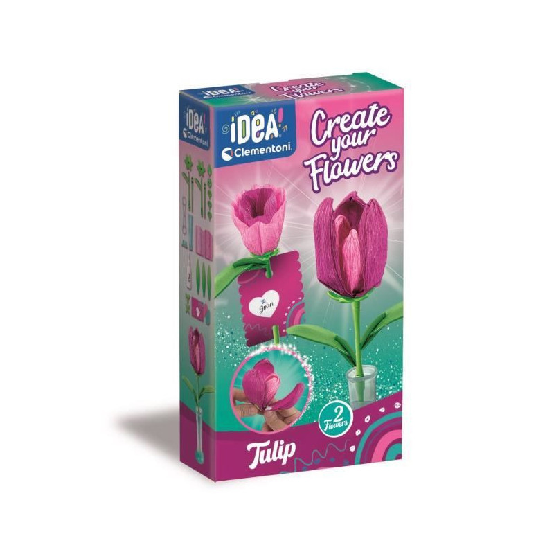 CLEMENTONI - Create your flowers - Tulip