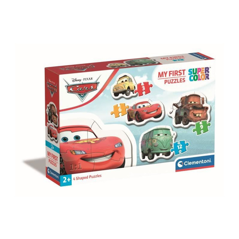 CARS - Mon Premier Puzzle 3-6-9-12 pieces