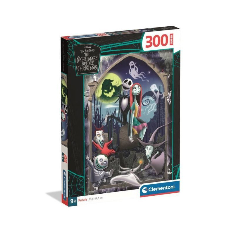 CLEMENTONI - 300 pieces Super - The Nightmare Before Christmas