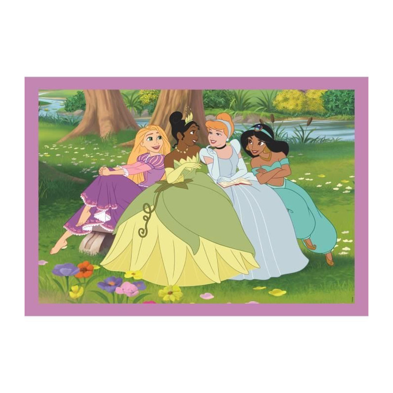 CLEMENTONI - 4 in 1 puzzle - Disney Princess