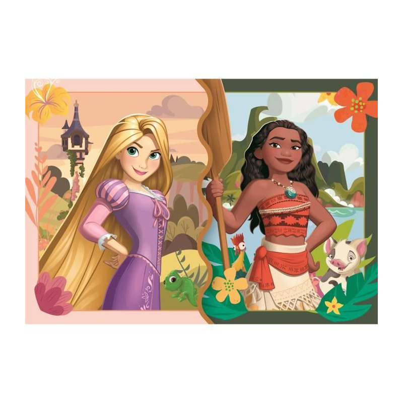 CLEMENTONI - 2x20 pieces - Disney Princess