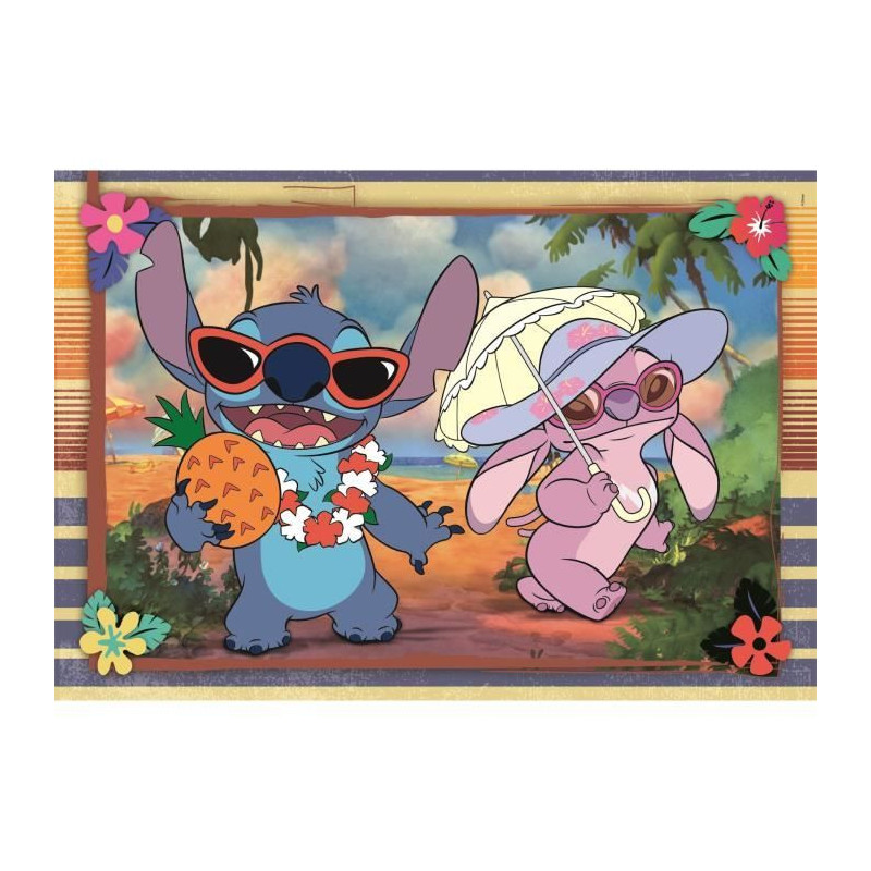 CLEMENTONI - 2x60 pieces - Stitch