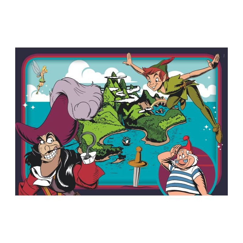 CLEMENTONI - 2x60 pieces - Disney Classic