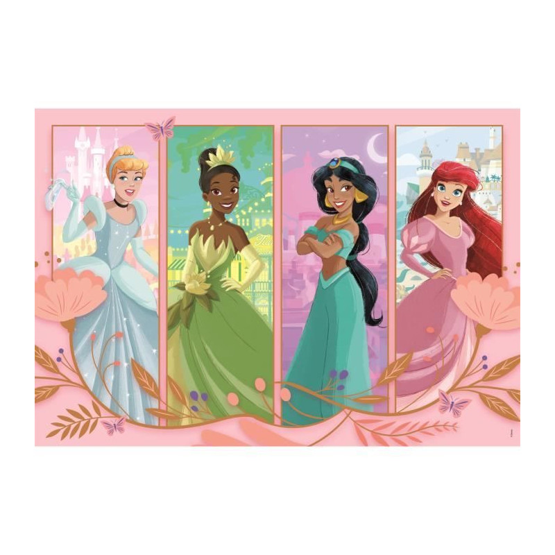 CLEMENTONI - 2x60 pieces - Disney Princess