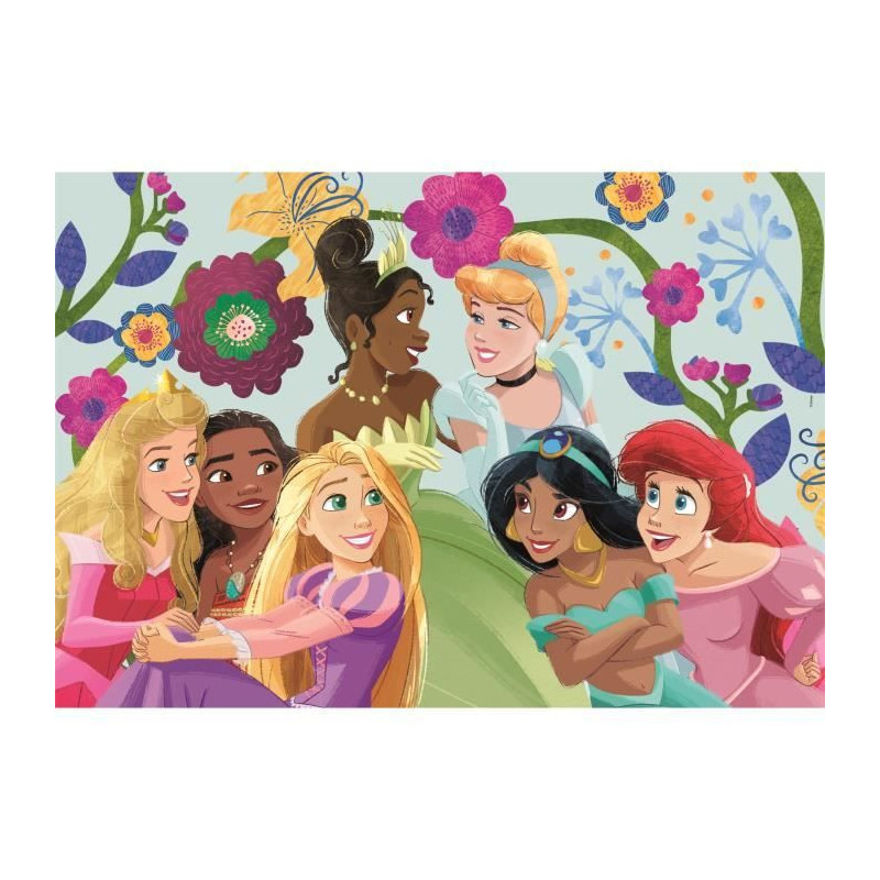 CLEMENTONI - 2x60 pieces - Disney Princess