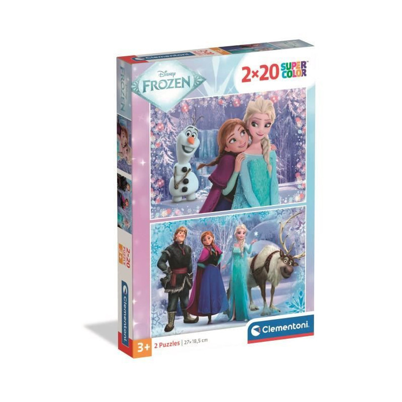 CLEMENTONI - 2x20 pieces - Frozen 2
