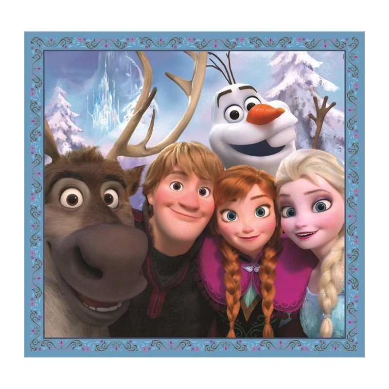 CLEMENTONI - 3x48 pieces - Frozen