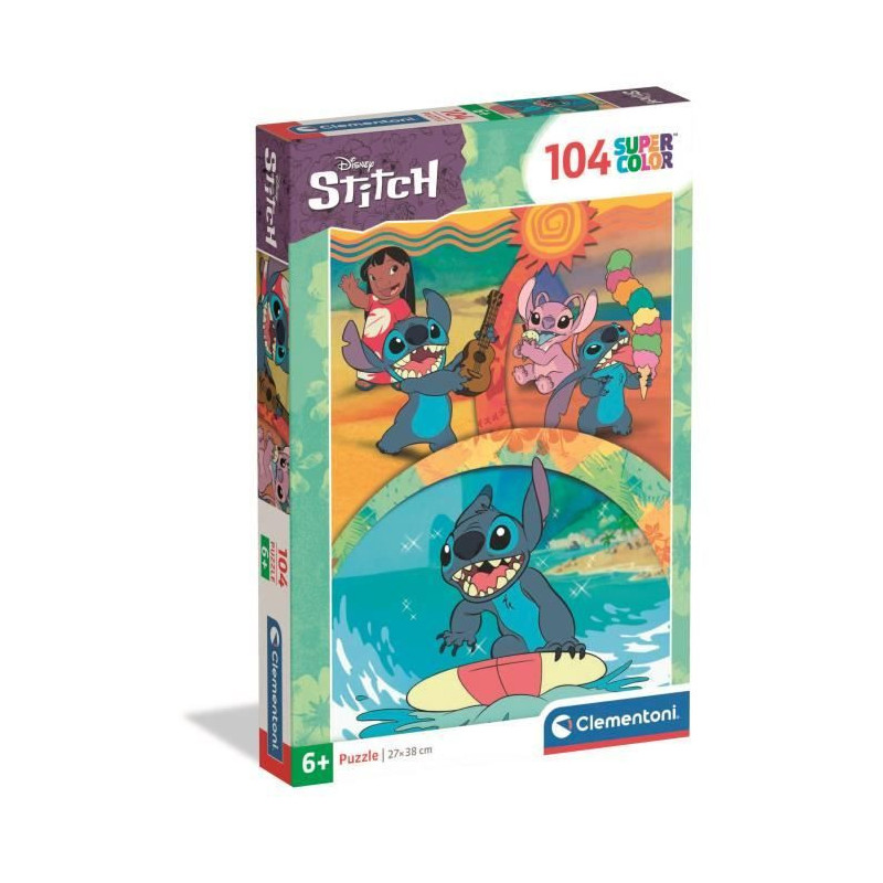 CLEMENTONI - 104 pieces - Stitch