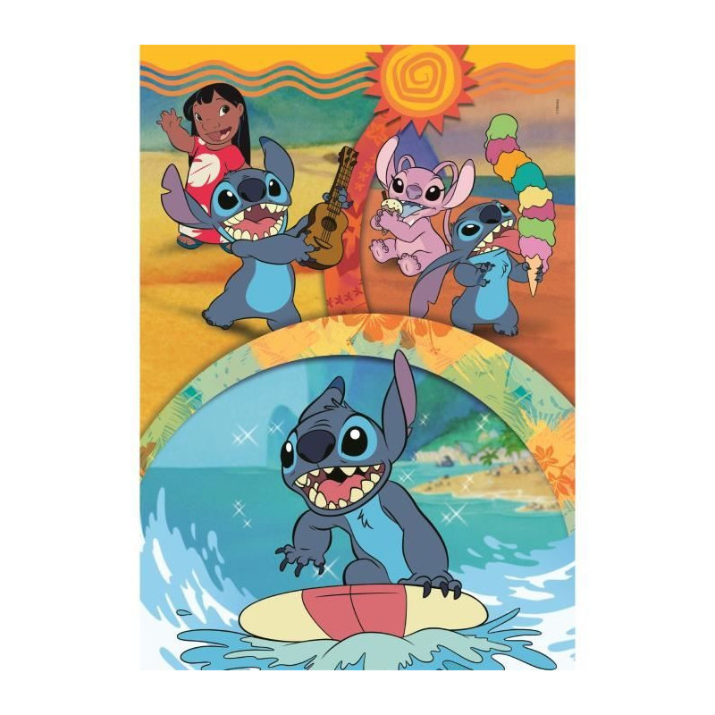 CLEMENTONI - 104 pieces - Stitch