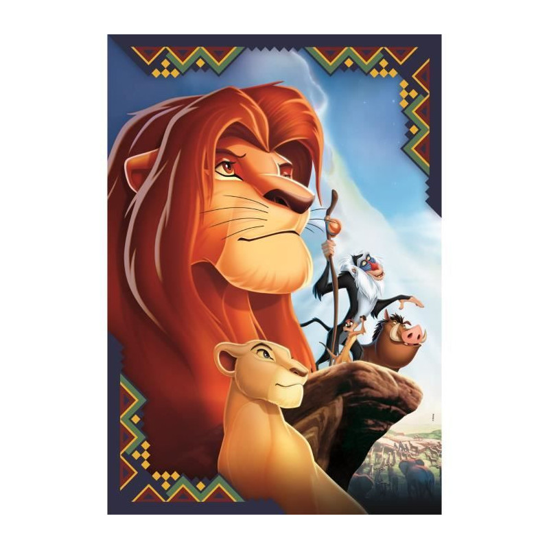 CLEMENTONI - 104 pieces - The Lion King