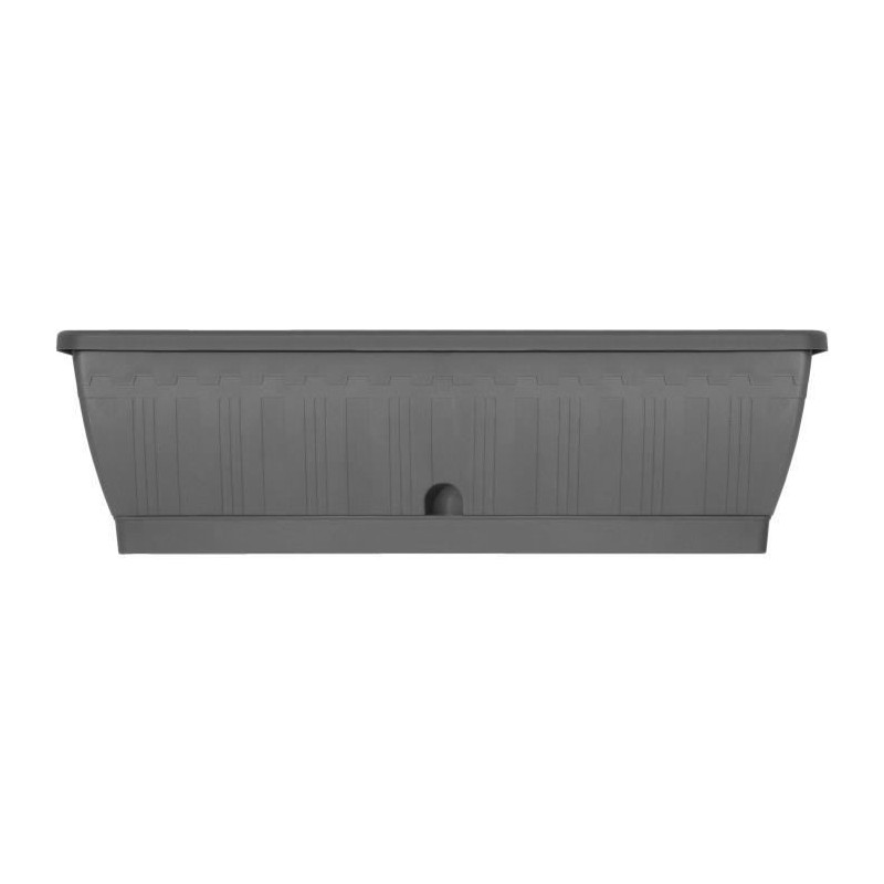 Planter - GARDEN ID Terraflor - Anthracite 60cm - Solidity - Water res