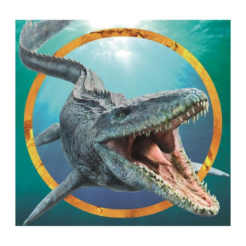 CLEMENTONI puzzle 3x48 pieces - Jurassic World
