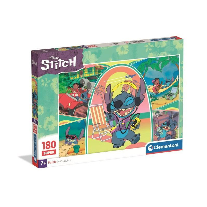 CLEMENTONI - 180 pieces Super - Stitch