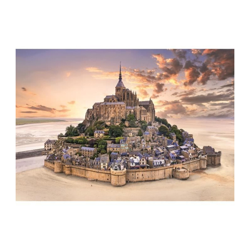CLEMENTONI - Compact 1500 pieces - Mont Saint-Michel