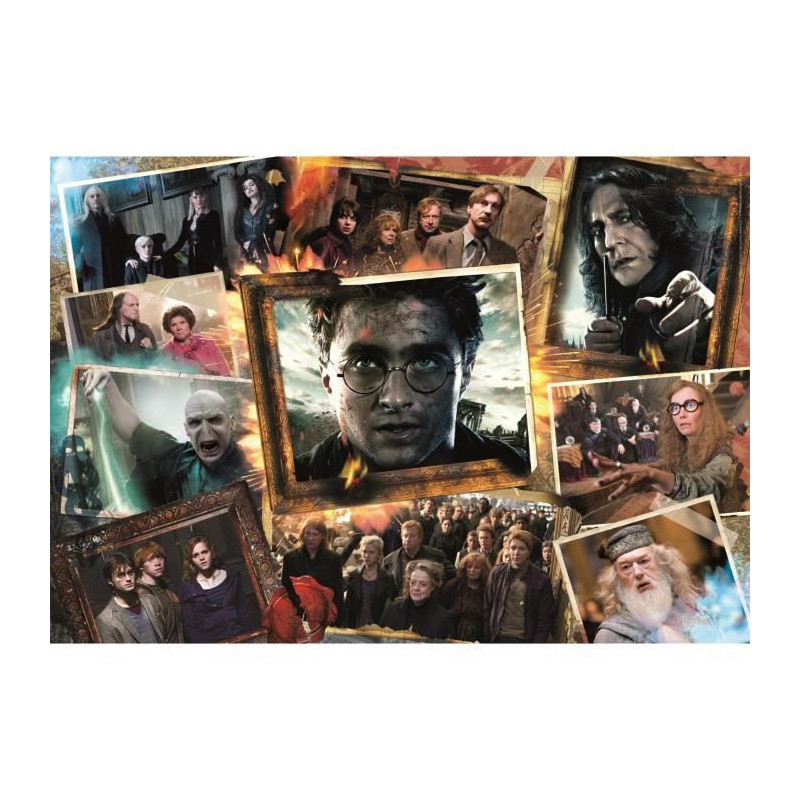 CLEMENTONI - Compact 1500 pieces - Harry Potter