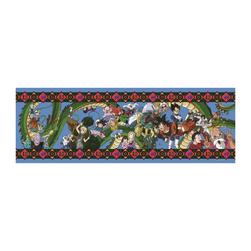 CLEMENTONI - Compact 1000 pieces Panorama - Dragon Ball Super